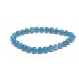 Apatit náramek elastický přírodní kámen, kulička 6 mm / 16 - 17 cm, kámen realizace