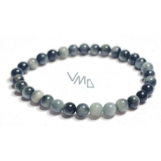 Pietersit / Orlí oko náramek elastický přírodní kámen, kulička 6 mm / 16 - 17 cm, kámen s bouřlivými živly Pietersit / Orlí oko náramek elastický přírodní kámen, kulička 6 mm / 16 - 17 cm, kámen s bouřlivými živly