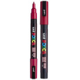 Posca Univerzální akrylátový popisovač 0,9 - 1,3 mm Tmavě červená PC-3M
