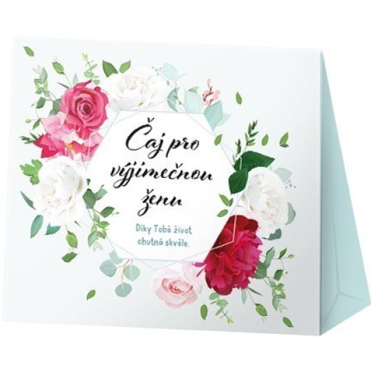 Albi Dárkový čaj v krabičce Čaj pro výjimečnou ženu 50 g