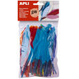 Apli Peříčka velká 100 kusů mix barev