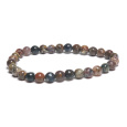 Pietersit multi náramek elastický přírodní kámen, kulička 6 mm / 16 -17 cm, kámen s bouřlivými živly