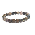 Pietersit multi náramek elastický přírodní kámen, kulička 8 mm / 16 -17 cm, kámen s bouřlivými živly