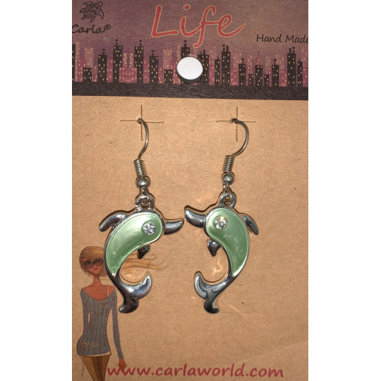 Albi Šperk náušnice Delfíni 1 pár