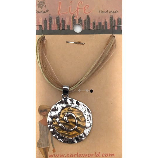 Albi Šperk náhrdelník Kulatý spirála 1 kus