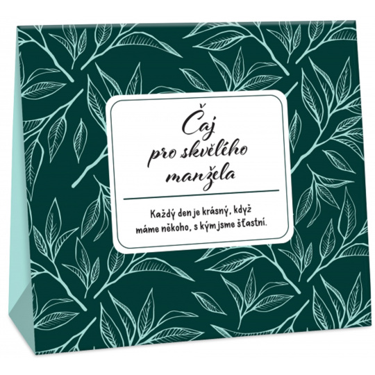 Albi Dárkový čaj v krabičce Čaj pro skvělého manžela 50 g