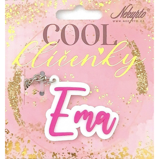 Nekupto Cool jmenná klíčenka Ema 1 kus