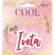 Nekupto Cool jmenná klíčenka Iveta 1 kus