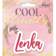 Nekupto Cool jmenná klíčenka Lenka 1 kus