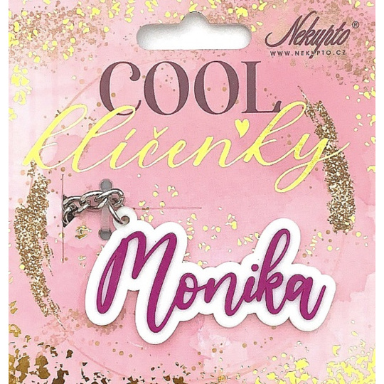 Nekupto Cool jmenná klíčenka Monika 1 kus