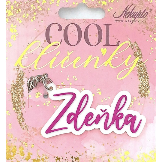 Nekupto Cool jmenná klíčenka Zdeňka 1 kus