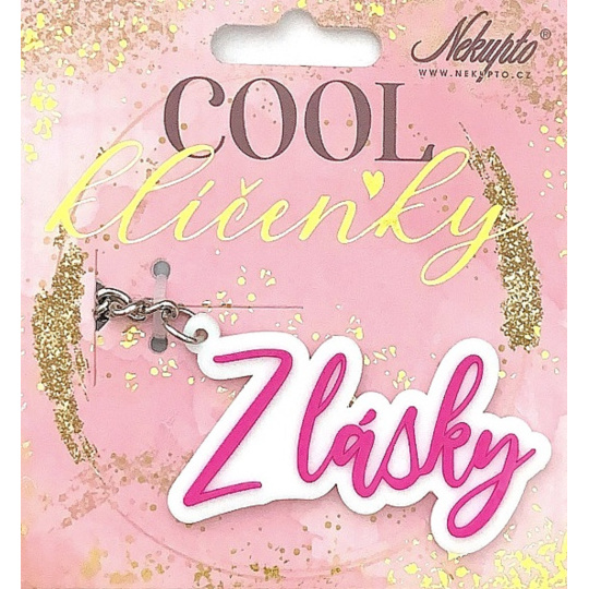 Nekupto Cool jmenná klíčenka Z lásky 1 kus
