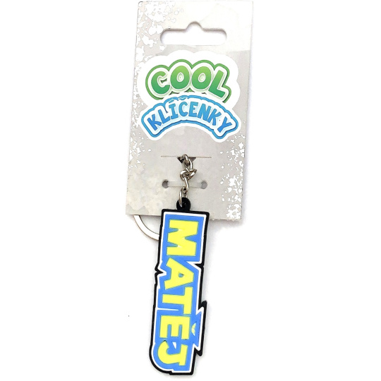 Nekupto Cool jmenná klíčenka Matěj 1 kus
