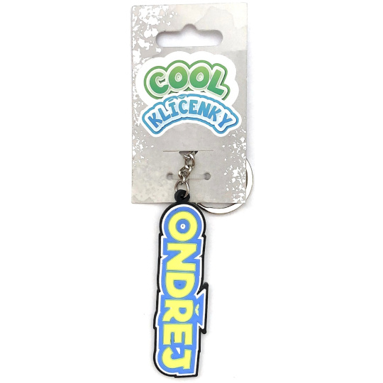 Nekupto Cool jmenná klíčenka Ondřej 1 kus