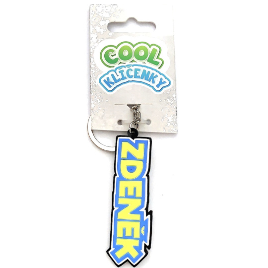 Nekupto Cool jmenná klíčenka Zdeněk 1 kus Nekupto Cool jmenná klíčenka Zdeněk 1 kus