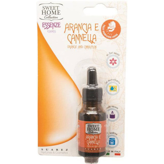 Sweet Home Arancia e Cannella - Skořice a pomeranč vonná esence 15 ml