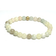 Morganit žlutý náramek elastický přírodní kámen, kulička 6 mm / 16 - 17 cm, kámen božské lásky