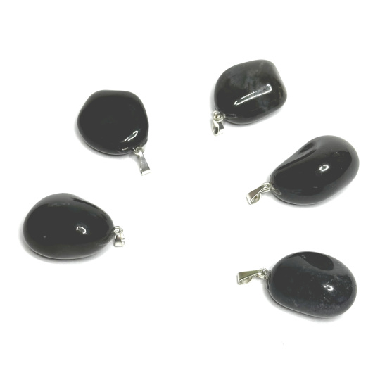 Onyx Troml přívěsek přírodní kámen, M cca 3 cm, 1 kus, kámen životní síly