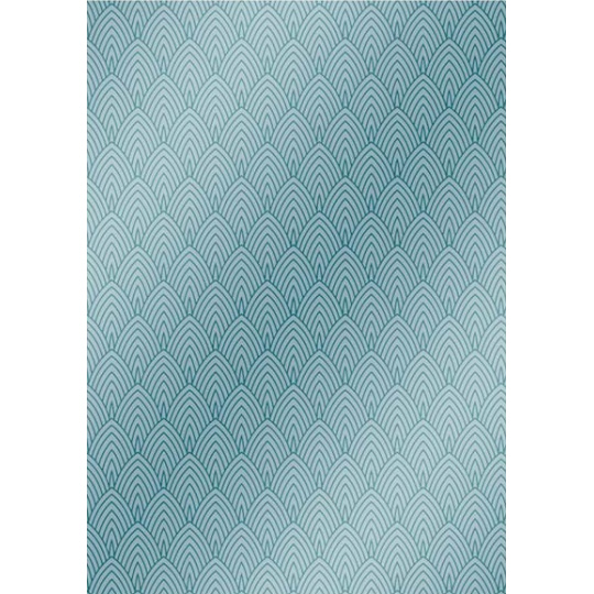 Ditipo Papier do pakowania w rolce 70 x 100 cm Trendy Colours zielony 2 arkusze