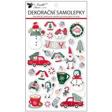 Świąteczne naklejki na prezenty 14,5 x 25 cm Świąteczne naklejki na prezenty 14,5 x 25 cm