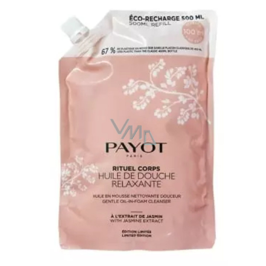 Payot Body Care Rituel Corps relaxační sprchový olej s výtažky jasmínu a bílého čaje 500 ml