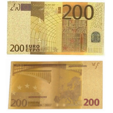 Talisman Złota plastikowa banknot 200 EUR