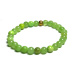 Kalcit zelený náramek elastický přírodní kámen, kulička 6 mm / 16 - 17 cm, kámen intuice