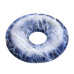 Sodalit Donut přírodní kámen 30 mm, kámen komunikace
