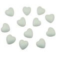 Dílky z polystyrenu srdíčka 4 cm 12 kusů