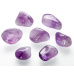 Ametyst Tromlovaný přírodní kámen, cca 2 cm, 5-10g, 1 kus, kámen králů a biskupů