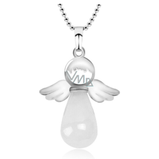 Křemen Anděl přívěsek přírodní kámen 4,2 x 3 cm, nejdokonalejší léčitel Křemen Anděl přívěsek přírodní kámen 4,2 x 3 cm, nejdokonalejší léčitel