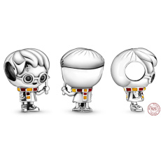 Charm Sterlingové stříbro 925 Harry Potter - Postava, korálek na náramek, film