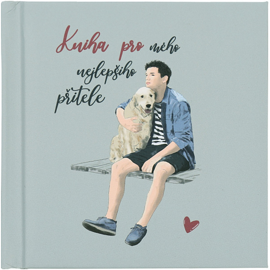 Albi Minikniha Kniha pro mého nejlepšího přítele 10,5 x 10,5 cm 56 stran