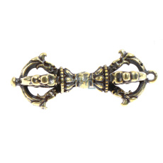 Dorje Vajra pětidílná budhistická měděná palička 4 cm Dorje Vajra pětidílná budhistická měděná palička 4 cm