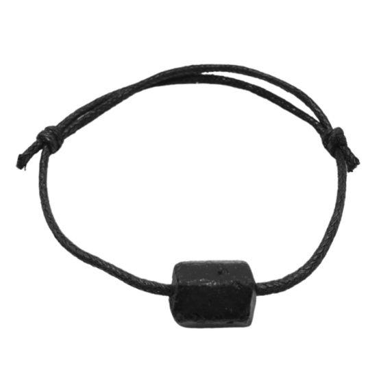 Turmalín Skoryl náramek přívěsek z přírodního kamene, cca 15 - 22 mm, strážce dobré nálady