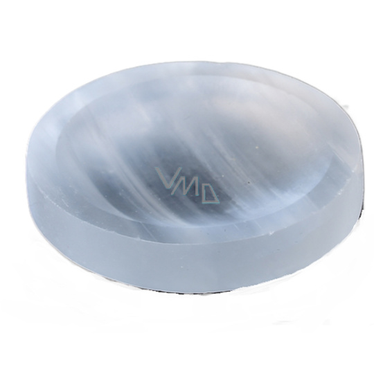 Selenit / Alabastr vyřezávaná miska z přírodního kamene 50 - 60 g, 60 - 65 mm, andělská energie Selenit / Alabastr vyřezávaná miska z přírodního kamene 50 - 60 g, 60 - 65 mm, andělská energie