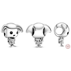 Charm Sterlingové stříbro 925 Harry Potter - Domácí skřítek Dobby, korálek na náramek, film