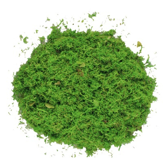 Mech v zelené barvě 87 g v sáčku