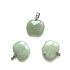 Chalcedon zelený Jablko poznání přívěsek přírodní kámen 1,5 cm, kámen lásky a radosti