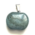 Tyrkenit modrý Jablko poznání přívěsek přírodní kámen 1,5 cm, kámen mladých lidí, hledá životní cíl