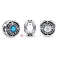 Charm Sterlingové stříbro 925 Marvel The Avengers, Iron Manův Obloukový reaktor, korálek na náramek, film
