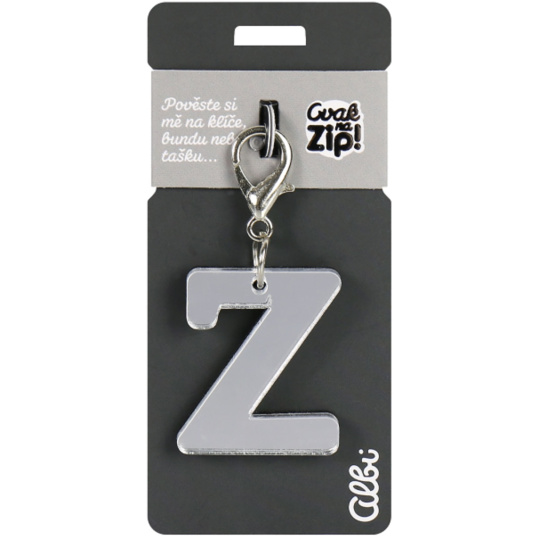 Albi Klíčenka zrcadlová stříbrné Z