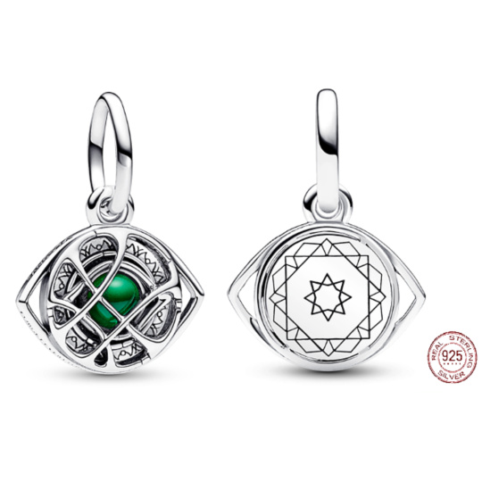 Charm Srebrna 925 Marvel Doktor Strange Oko Agamotto, zawieszka na bransoletkę