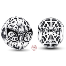 Charm Srebrna 925 Marvel Spiderman Maska, koralik na bransoletkę film