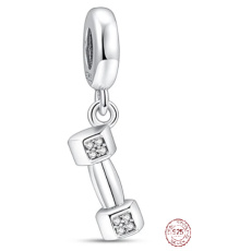 Charm Sterlingové stříbro 925 tělocvična, čínka, přívěsek na náramek sport Charm Sterlingové stříbro 925 tělocvična, čínka, přívěsek na náramek sport