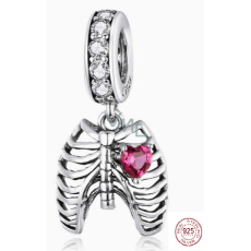 Charm Sterlingové stříbro 925 Srdce symbol lásky, odvahy, statečnosti, bojovnosti, sebeobětování, přívěsek na náramek láska Charm Sterlingové stříbro 925 Srdce symbol lásky, odvahy, statečnosti, bojovnosti, sebeobětování, přívěsek na náramek láska