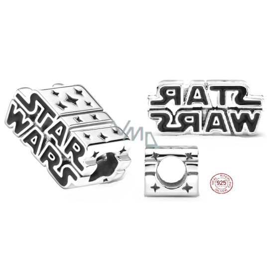 Charm Sterlingové stříbro 925 Marvel Star Wars, korálek na náramek film