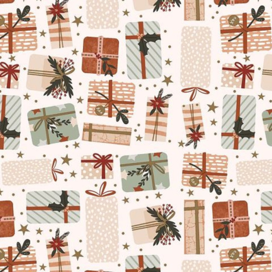Präsenta Dárkový balící papír 70 x 200 cm Vánoční barevné dárečky