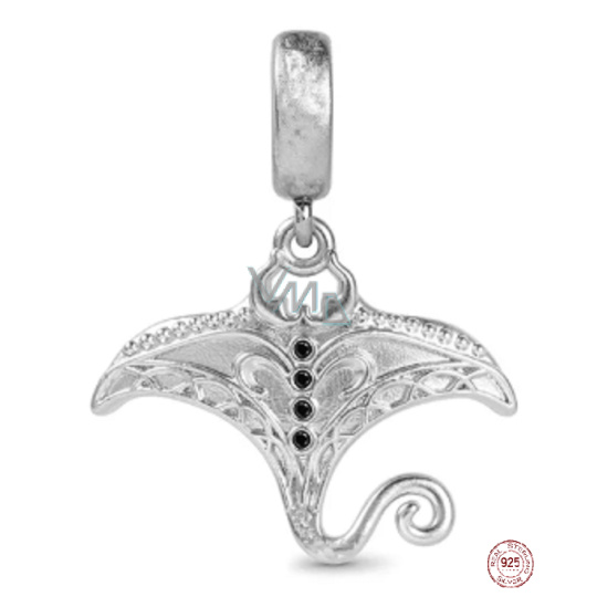 Charm Sterlingové stříbro 925 Netopýr, přívěsek na náramek zvíře