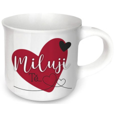 Nekupto Dárkový minihrnek s věnováním Miluji Tě 100 ml